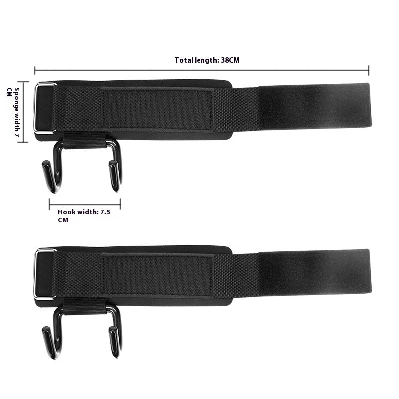 Gym Hook Strap for Weightlifting & Strength Training