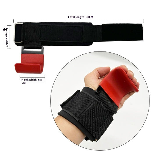 Gym Hook Strap for Weightlifting & Strength Training